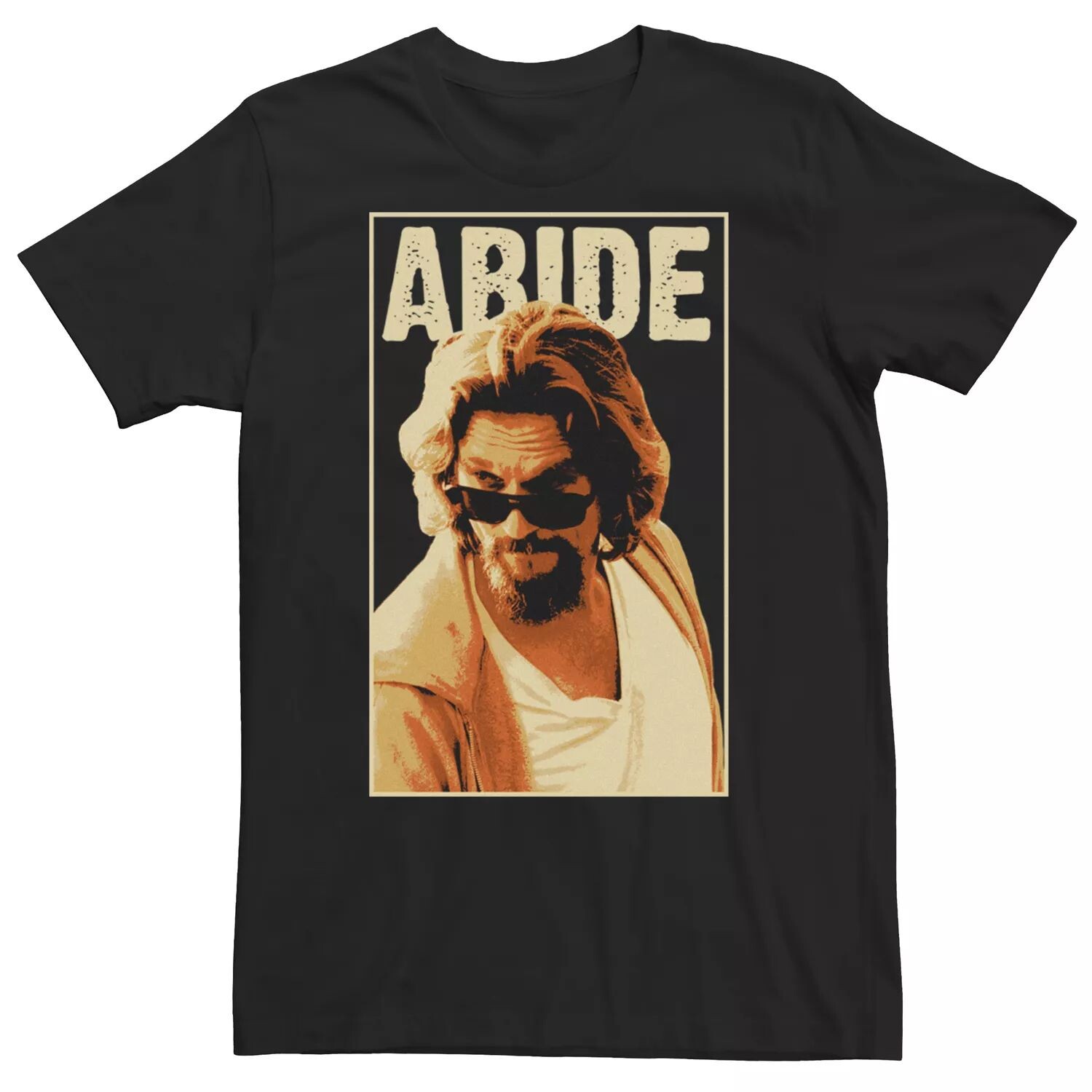 

Мужская футболка с плакатом The Big Lebowski Abide Licensed Character
