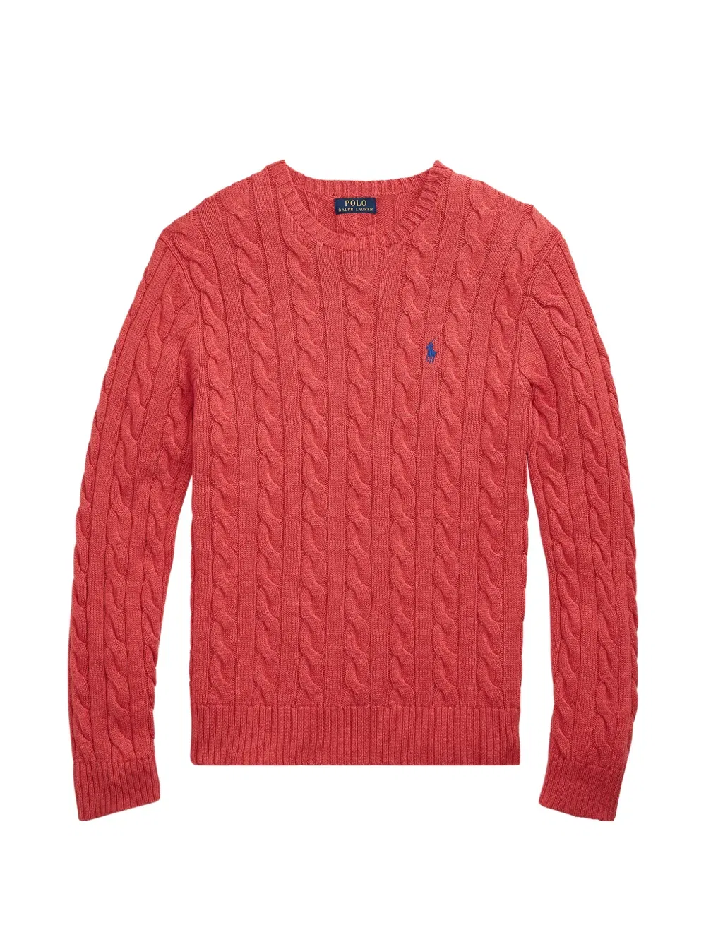Свитер крупной вязки Polo Ralph Lauren, красный