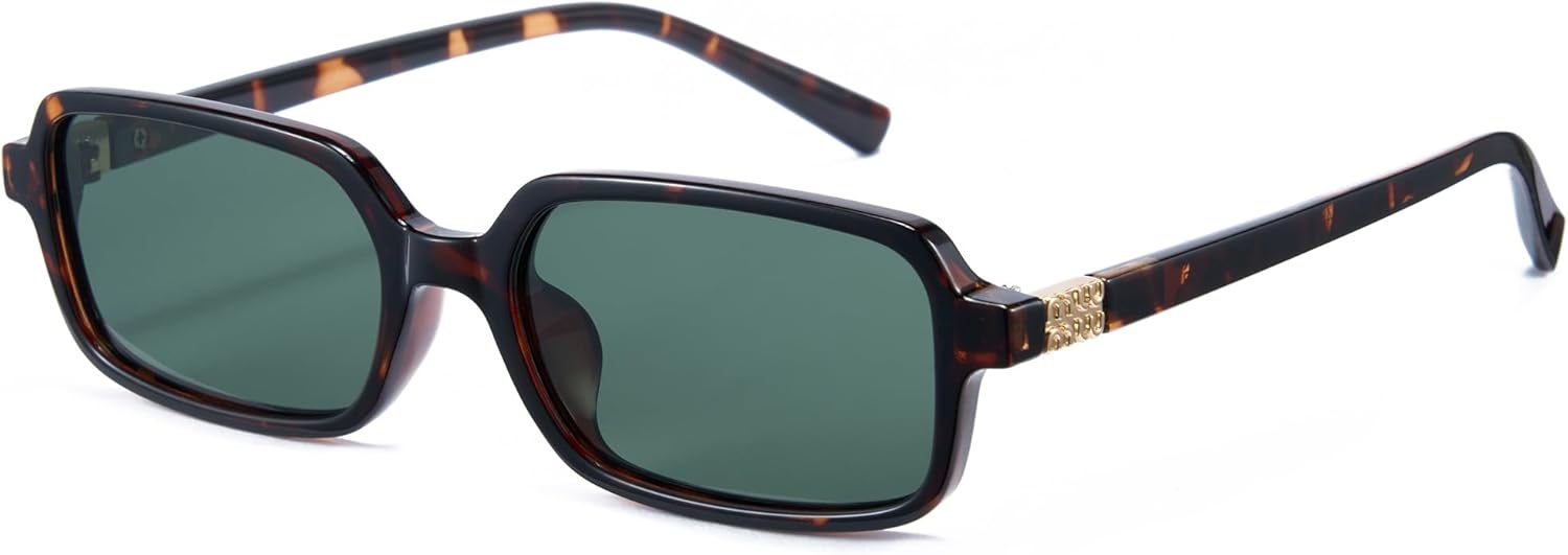 

Солнцезащитные очки Cyxus прямоугольной формы, женские и мужские, поляризованные, маленькие, в стиле ретро, ​​винтаж, модные, трендовые, 90-е, P1318, Frame:tortoise+lens:green