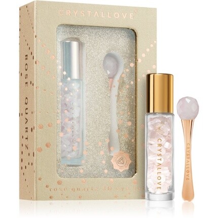 

Crystallove Golden Rose Quartz 3D Eye Set - Beauty Skincare Уход за глазами