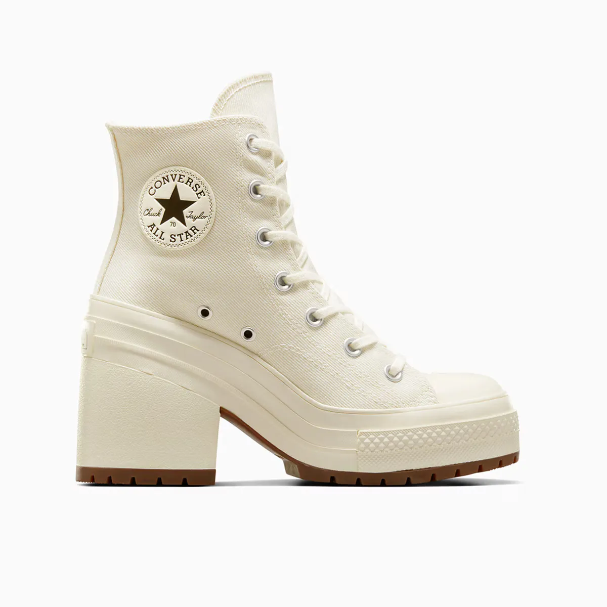 

Повседневные кроссовки унисекс Chuck 70 Heel Hi Foundation High Converse, белый
