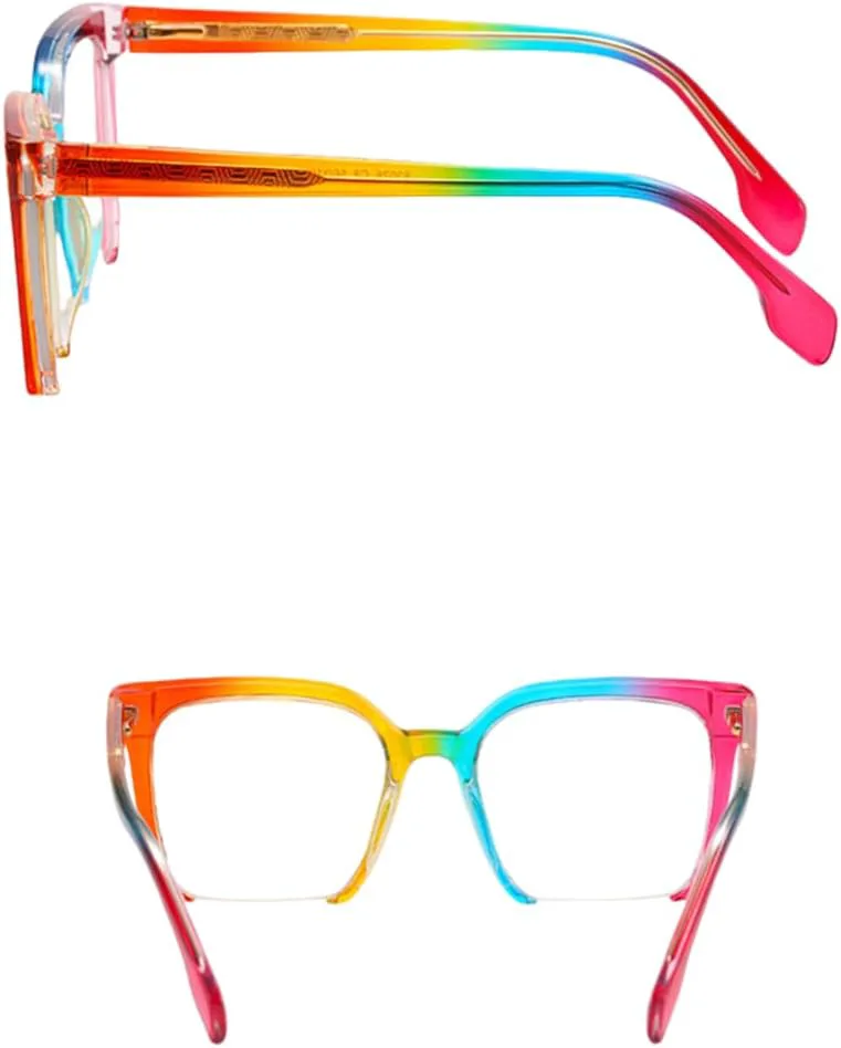 

Ретро-солнцезащитные очки без оправы для женщин, модная оправа с пружинным шарниром, мужские очки в красочной оправе с леопардовым принтом VRTRFFTR, Pink