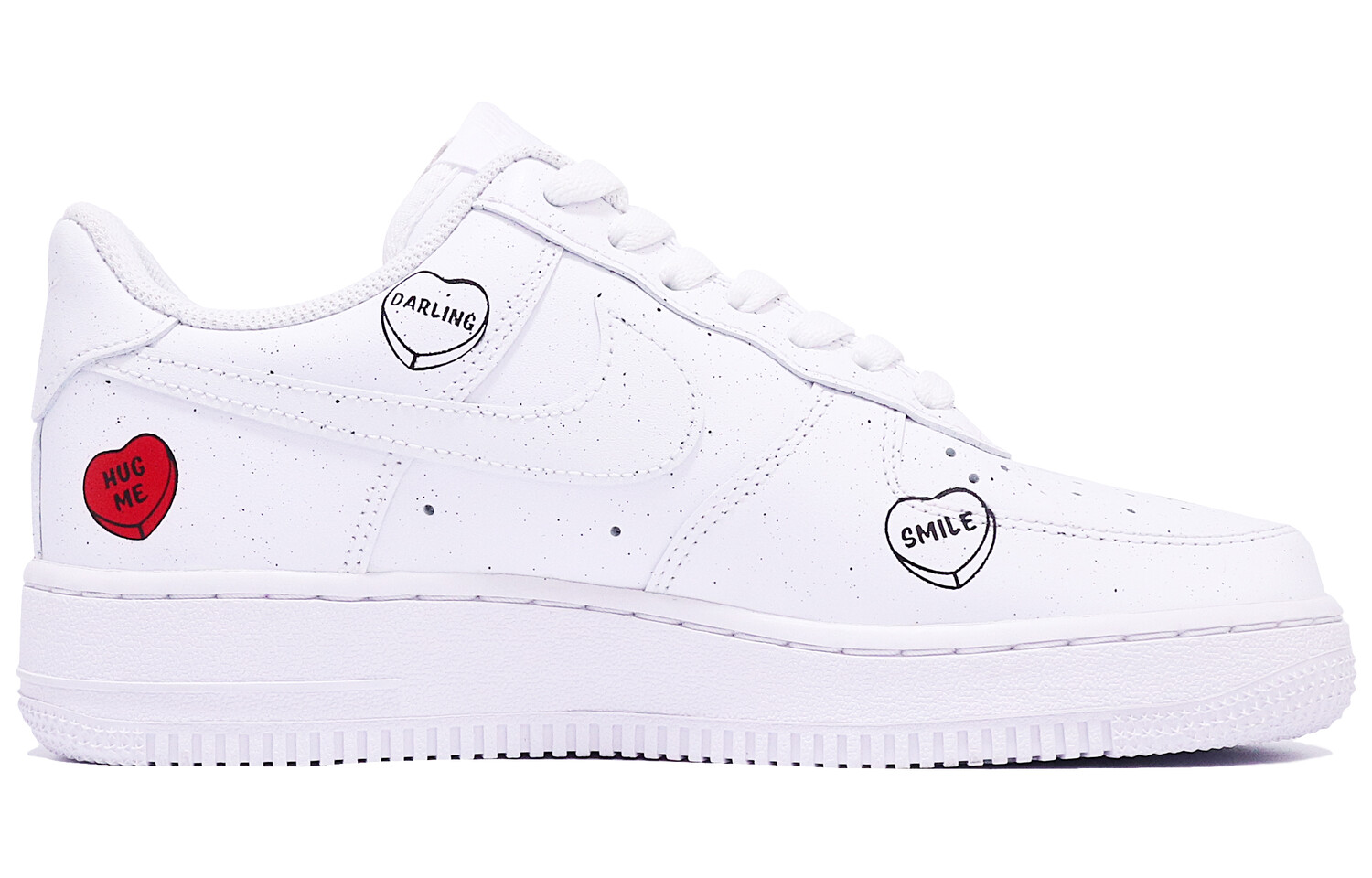 

Кроссовки Nike Air Force 1 Skateboard Shoes Men Low-Top White/Red