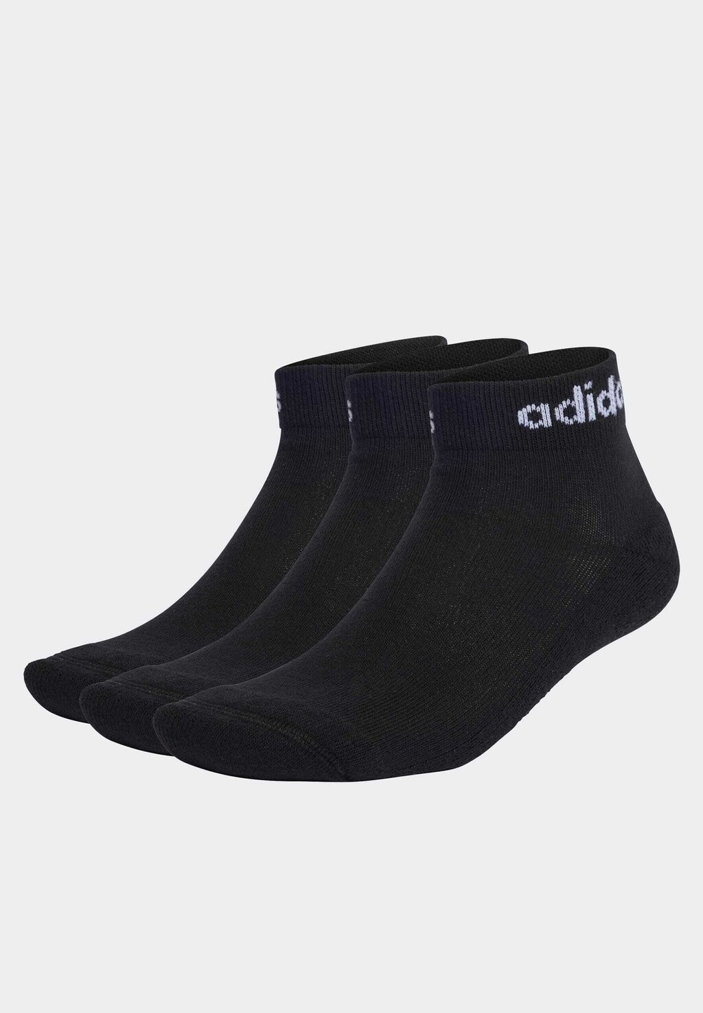 Спортивные носки Adidas, черно-белый — фото 3