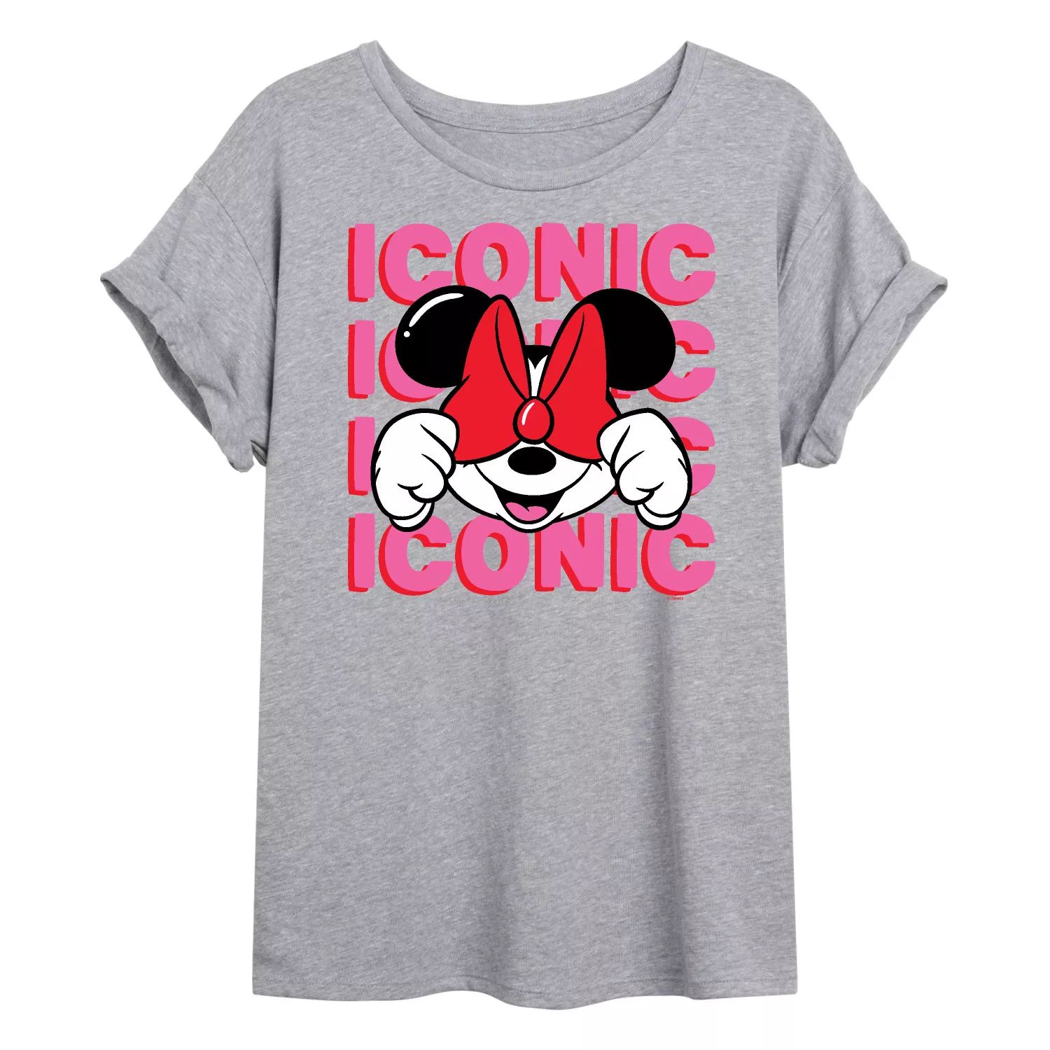 

Легендарная футболка с струящимся рисунком Минни для детей Disney's Minnie Mouse Junior Licensed Character