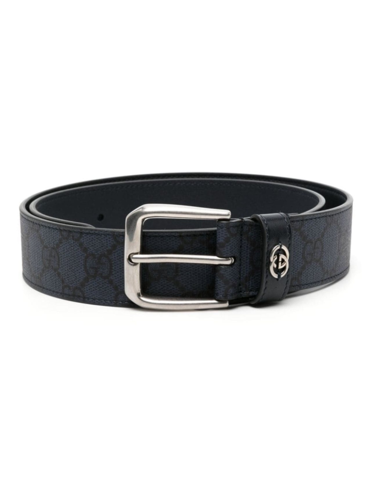 

Gucci GG-Supreme adjustable belt, синий