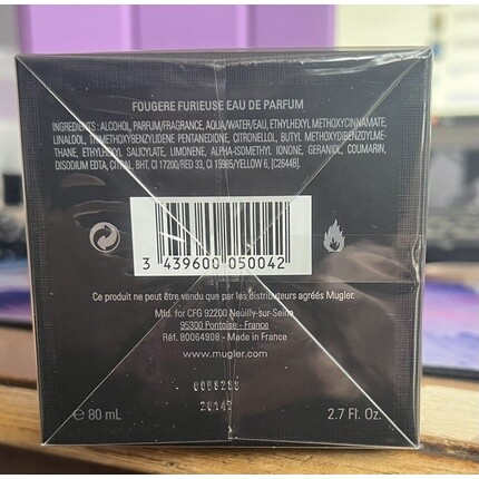 Mugler Les Exceptions Fougere Furieuse 80ml Edp - New And Sealed — фото 3
