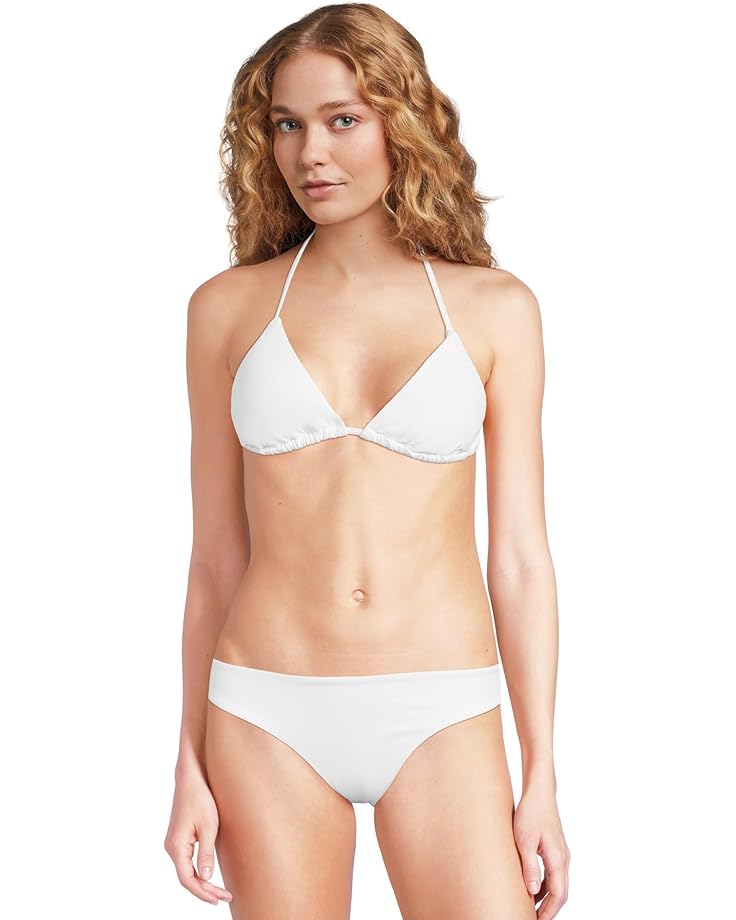 

Пляжный топ BECCA Color Code Cheryl Triangle Top, белый