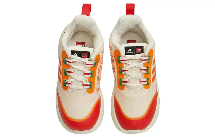 Кроссовки adidas Racer TR  LEGO X  I 'Ecru Tint Bahia Orange' — фото 4