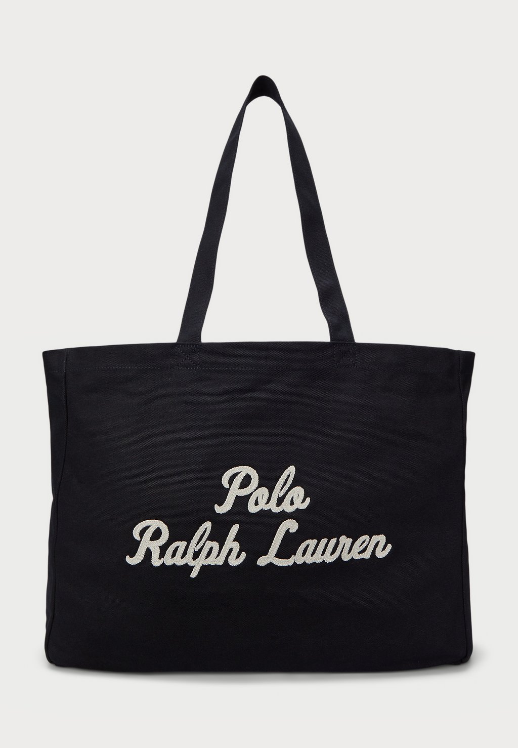 

Сумка для покупок EMBROIDERED CANVAS TOTE UNISEX Polo Ralph Lauren, черный