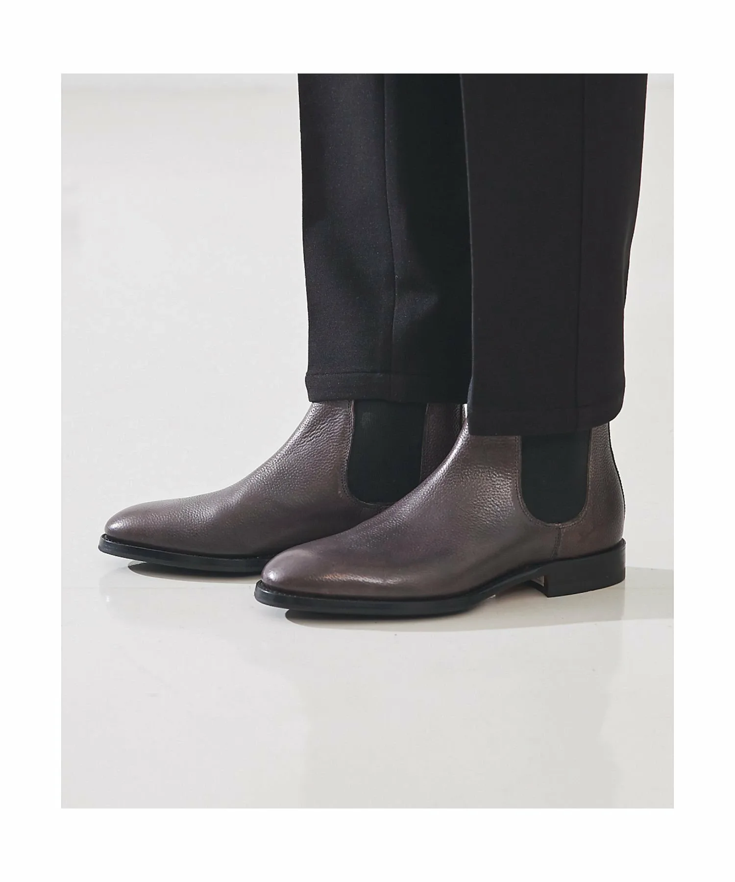 Ботинки Goodyear с боковой вставкой / Ботинки Челси AlfredoBANNISTER, Charcoal Gray
