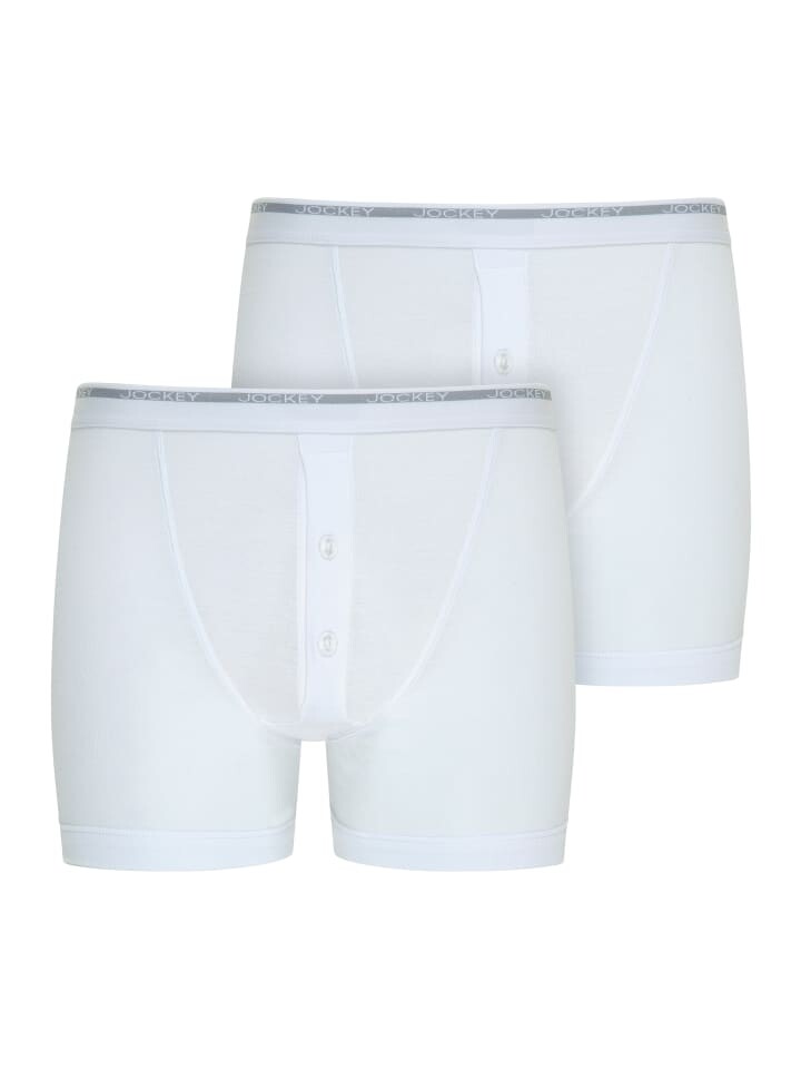 

Трусы боксеры Jockey Boxershorts Modern Classic Y-Front 2 Stück, белый