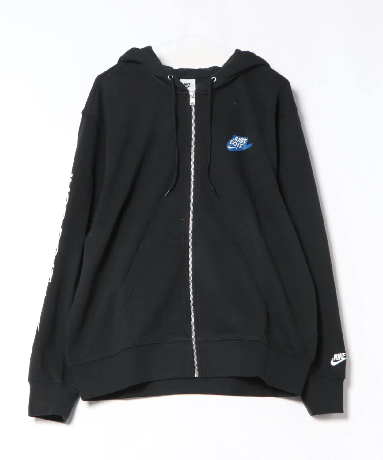 Толстовка Nike Club French Terry с капюшоном, чёрная