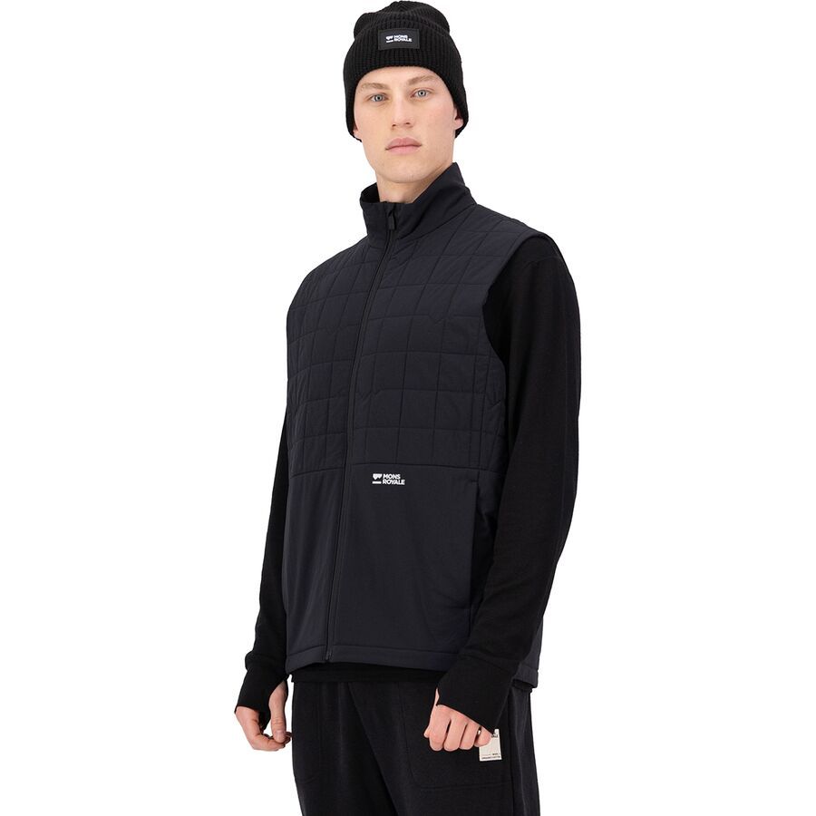 

Мужской утепленный жилет Canyon Merino Mons Royale Mons Royale, Black