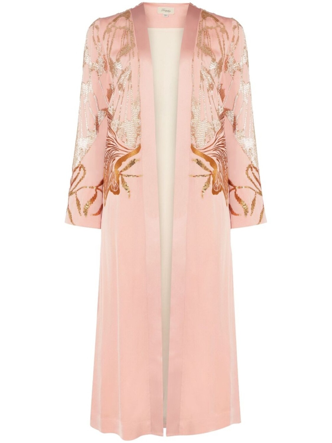 

Temperley London пальто Inez, розовый