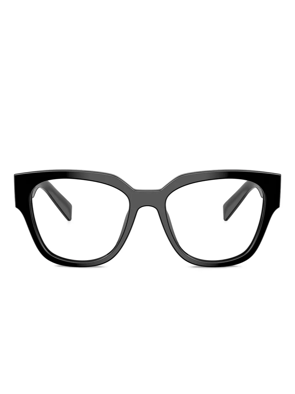 

Очки в оправе 'кошачий глаз' Prada, черный