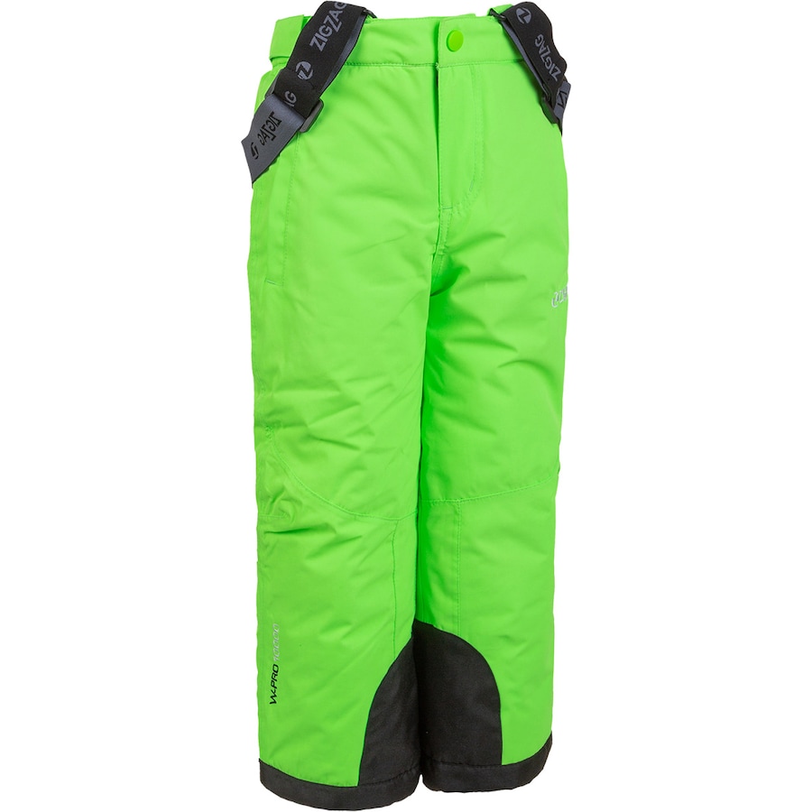 Спортивные брюки-клеш ZigZag PROVO W-PRO, неоново-зеленый — фото 2