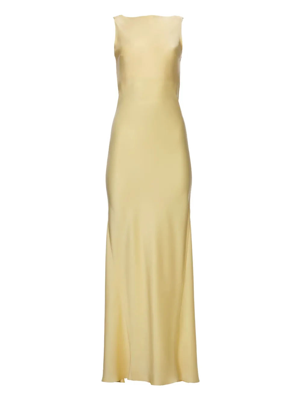 

Шелковое платье-комбинация Daria с открытой спиной IL VOLO, желтый