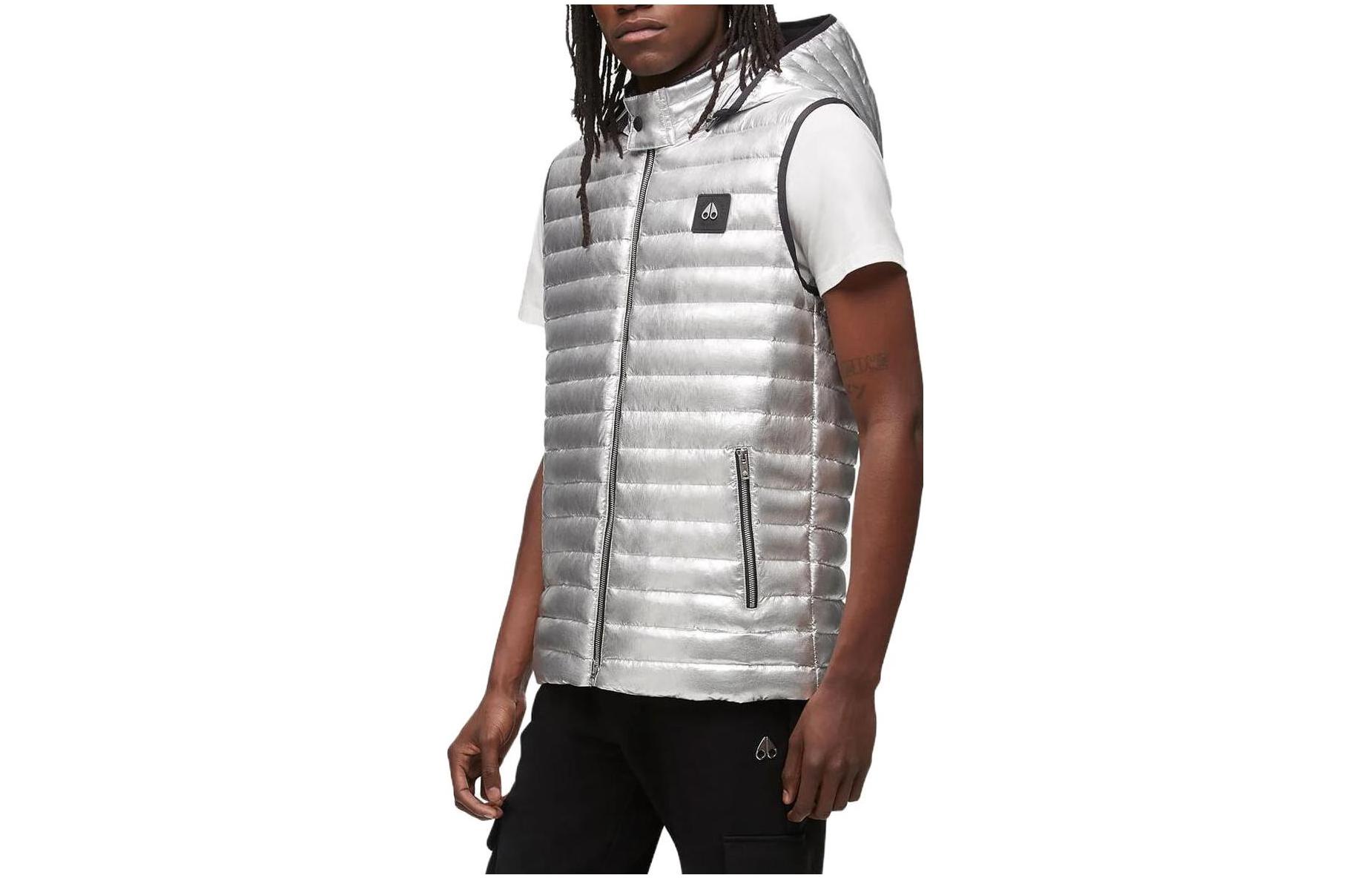 

Moose Knuckles Мужская серебряная куртка серии Air Down, Silver