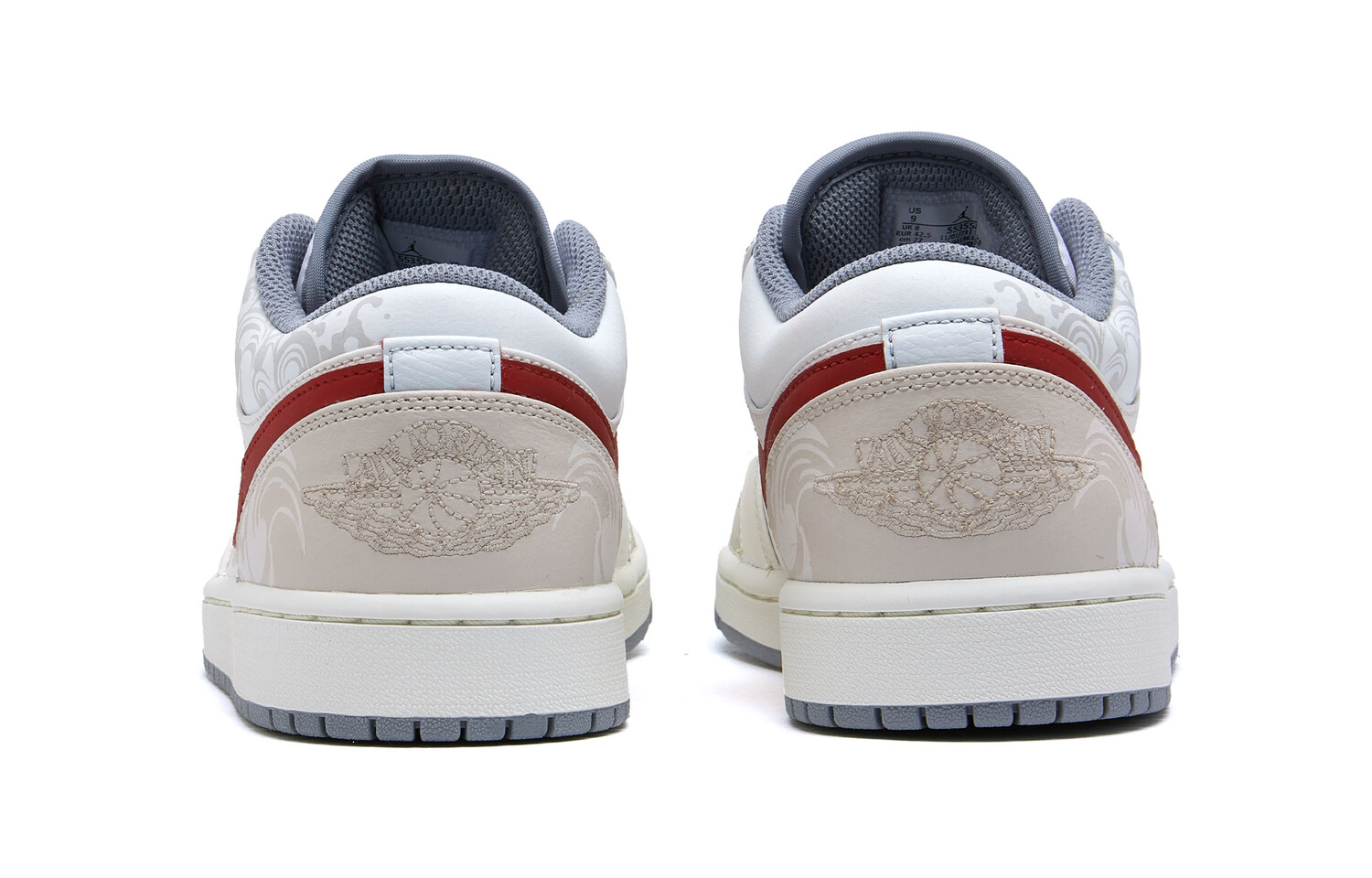 Jordan Air Jordan 1 винтажные баскетбольные кроссовки мужские, White — фото 3