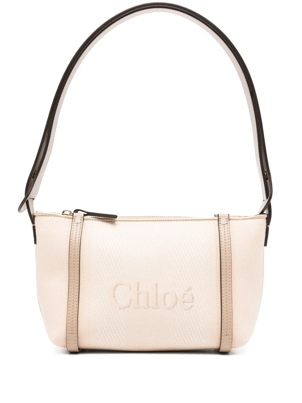

Жаккардовая сумка через плечо CHLOÉ, нейтральный