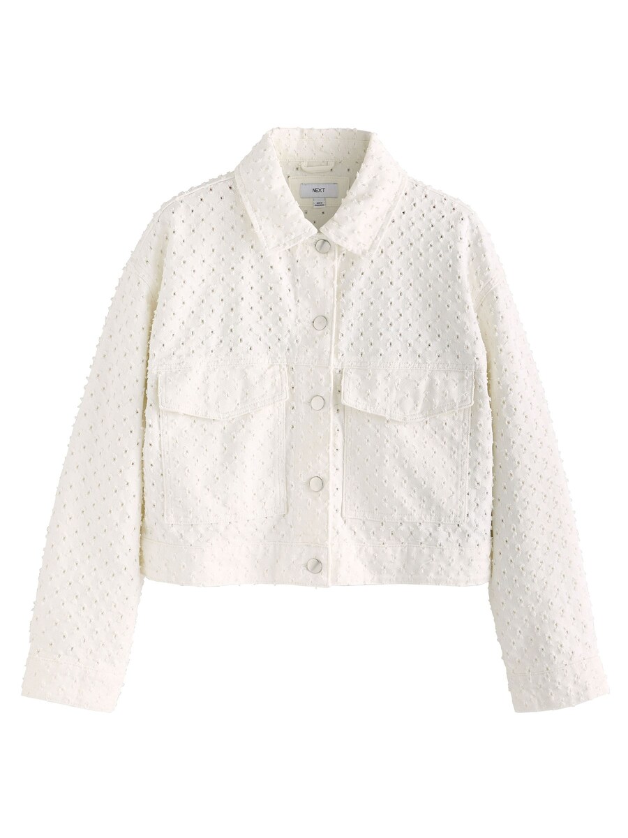 

Куртка межсезонная Next, цвет White denim