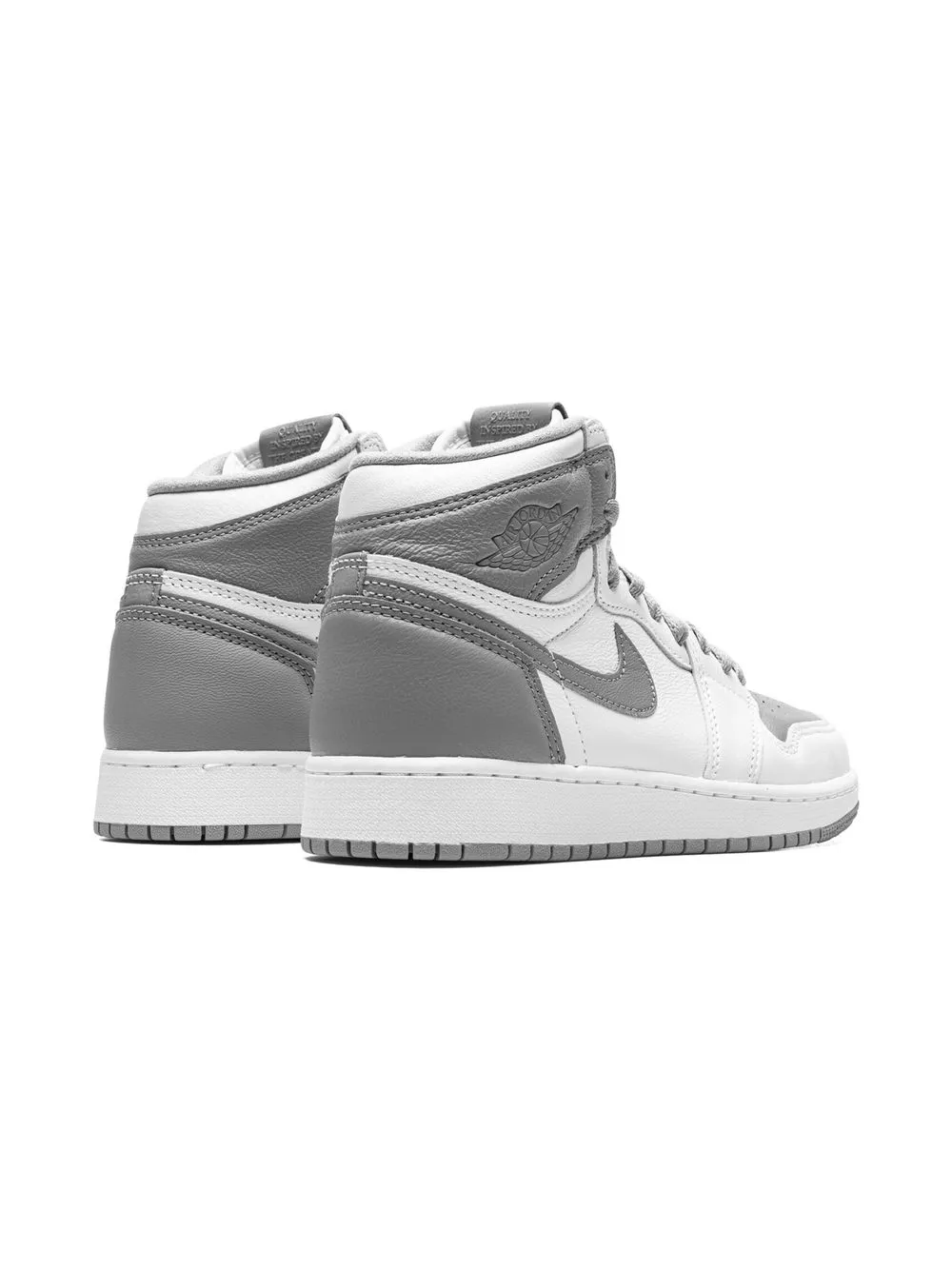 Кроссовки Air Jordan 1 Retro High OG Stealth Jordan Kids, белый — фото 3