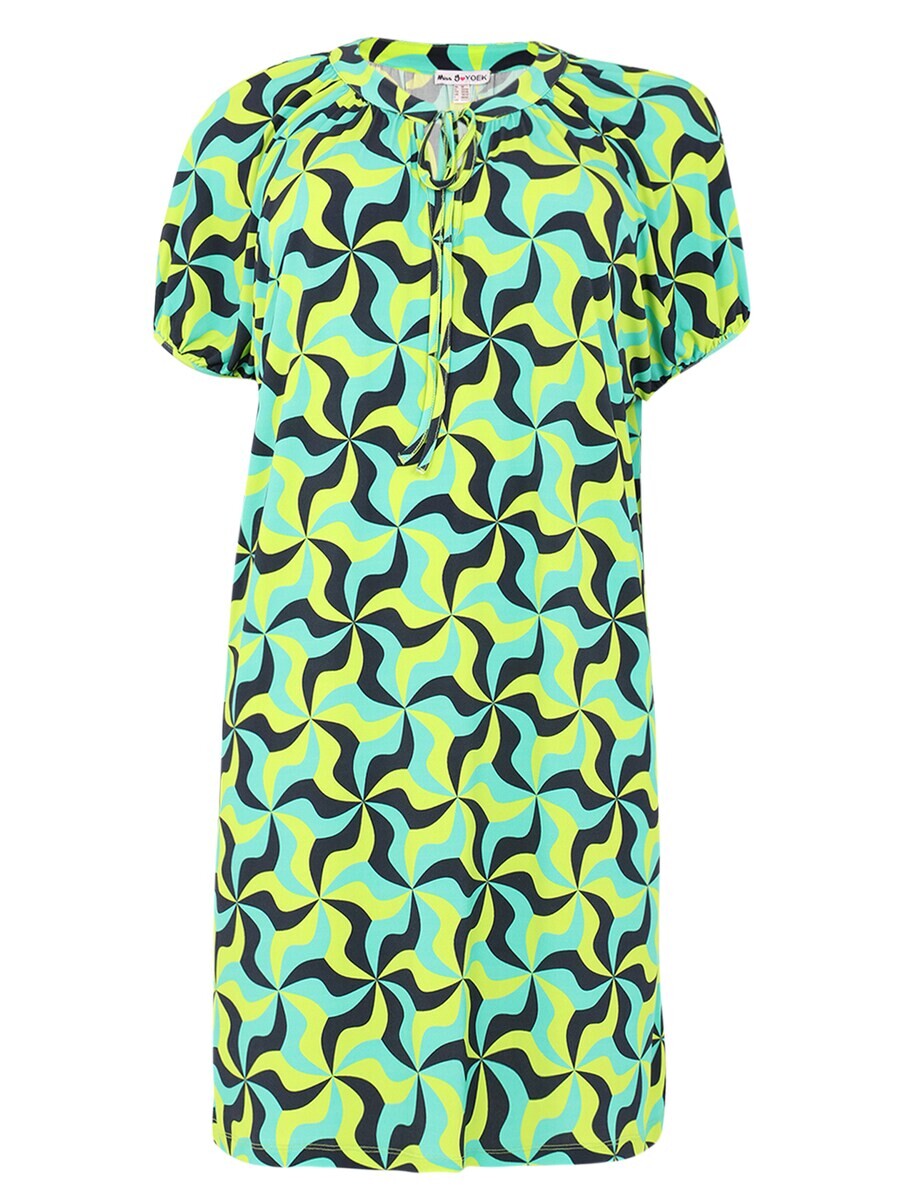

Мини платье YOEK Dress, цвет blue/green