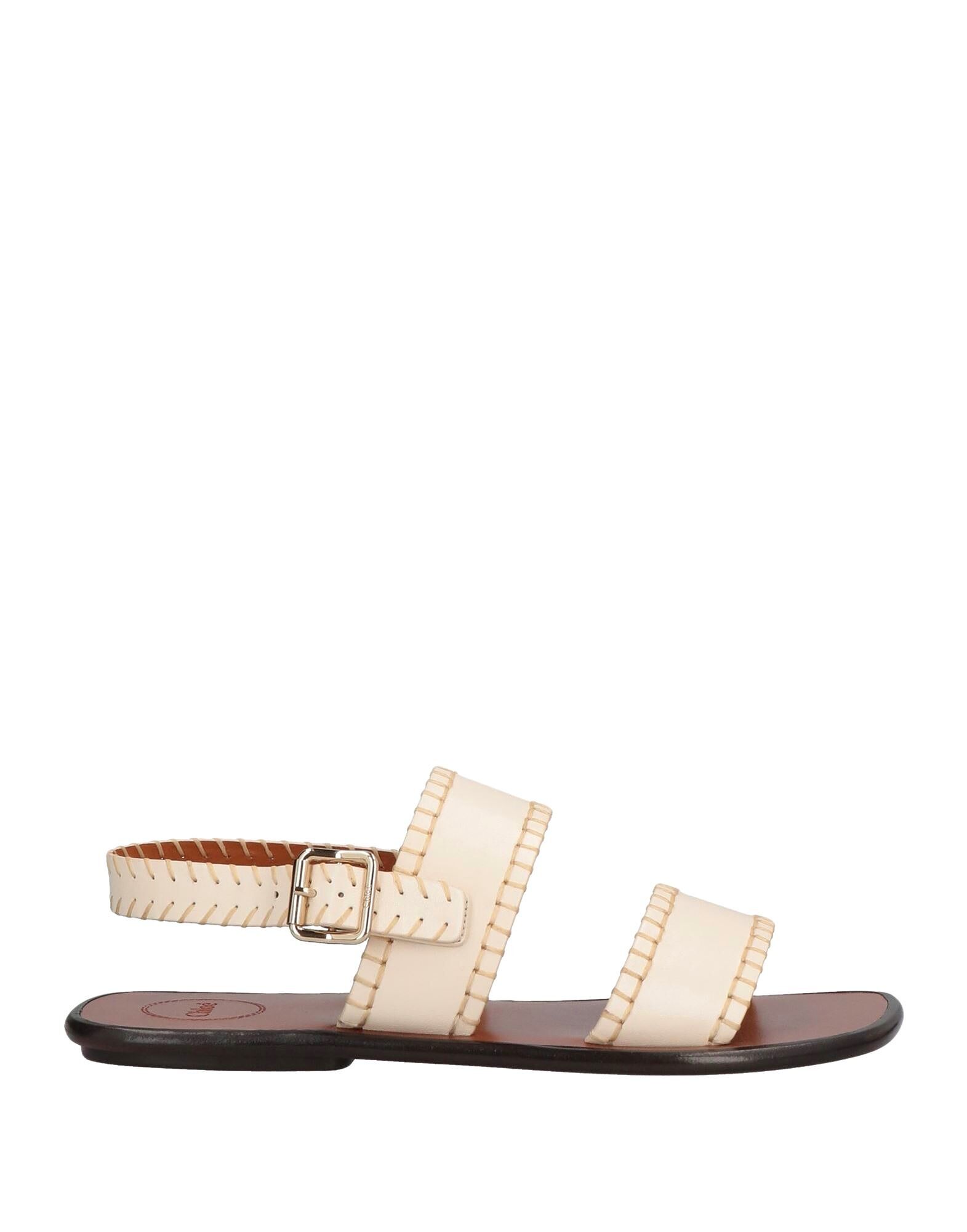 Сандалии Chloé, айвори