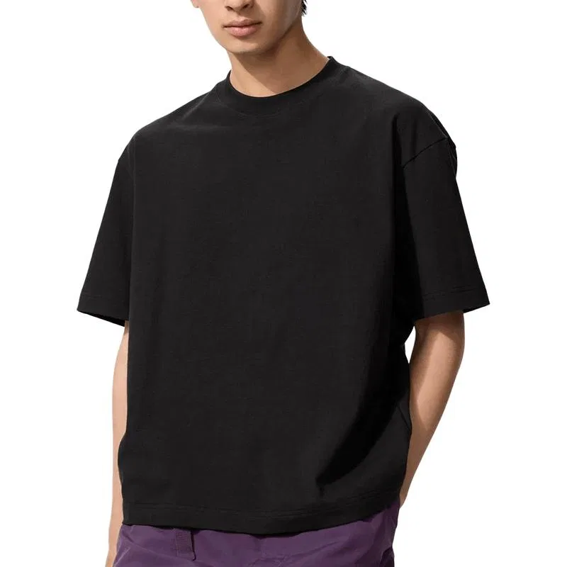 Футболка UNIQLO SS26 Crew Neck Black
