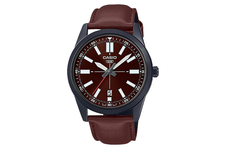 

CASIO Часы Men Standard Series Coffee Watch MTP-VD02BL-5E, Brown Watch Dial