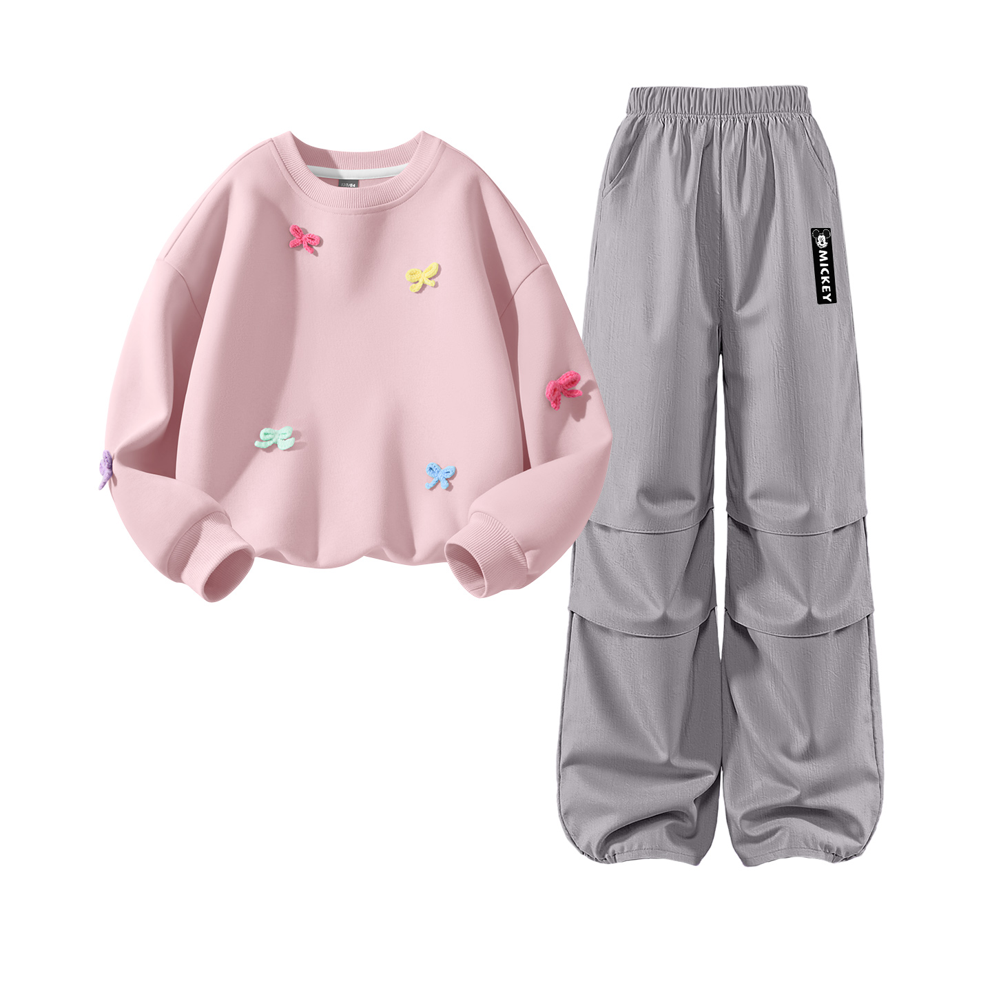 

Детская повседневная спортивная одежда Disney, серый