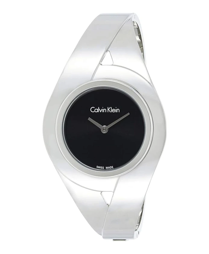 

Элегантные кварцевые часы k8e2m111 Calvin Klein, серый