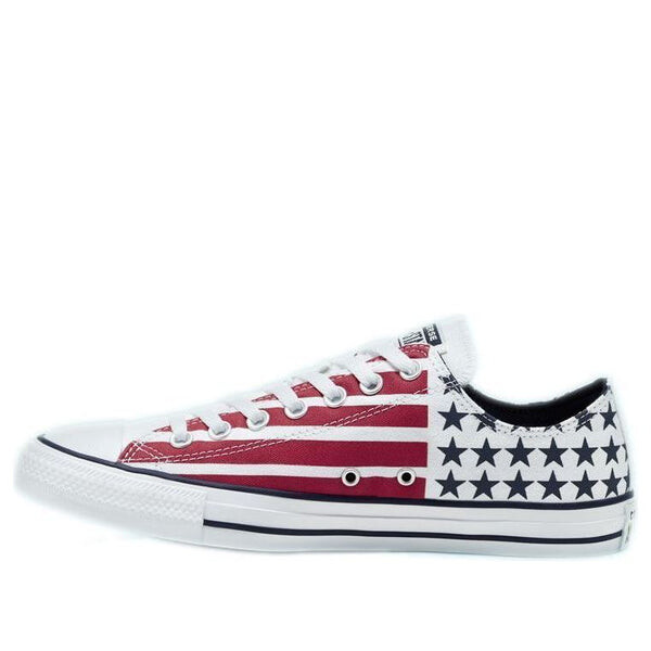 

Кроссовки chuck taylor all star low 'stars & stripes' Converse, белый