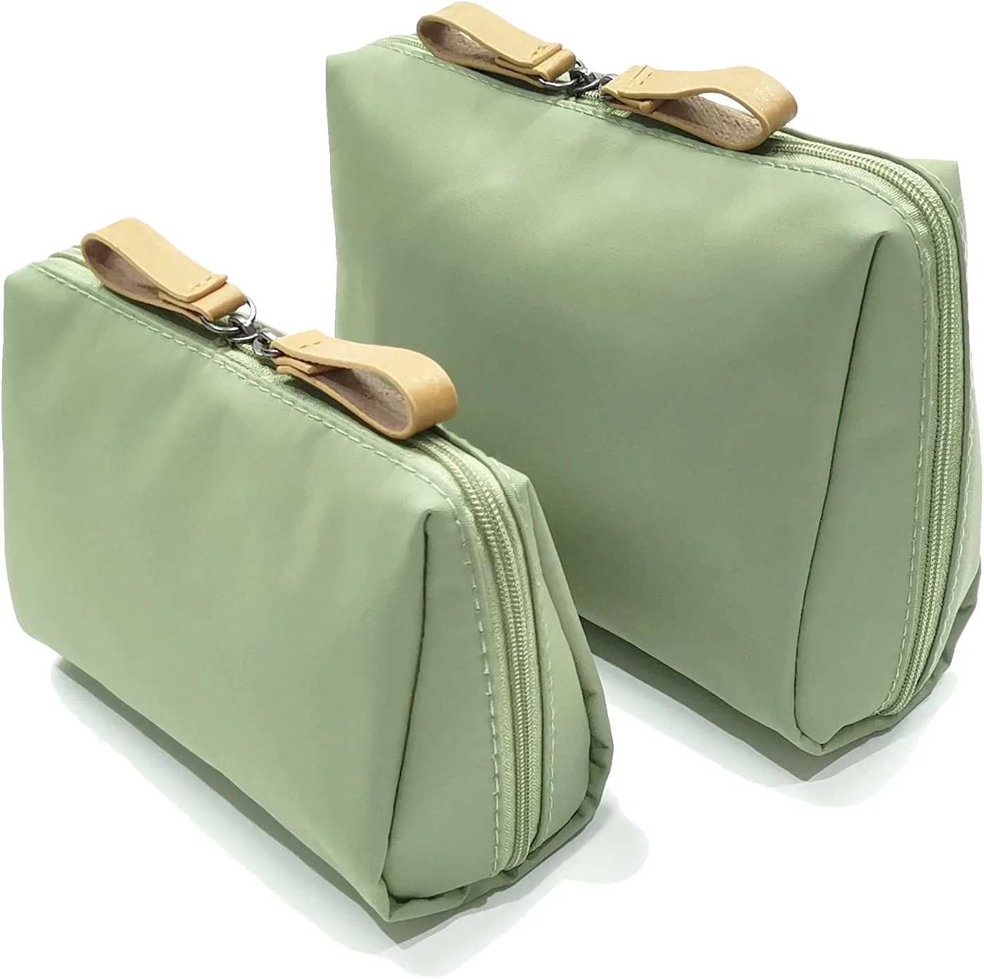 Маленькая косметичка для сумочки, 2 шт. Vviitop, Emerald Green (Pack Of 2)