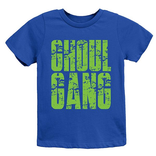 

Футболка с принтом Ghoul gang block distressed The Juniper Shop, Royal