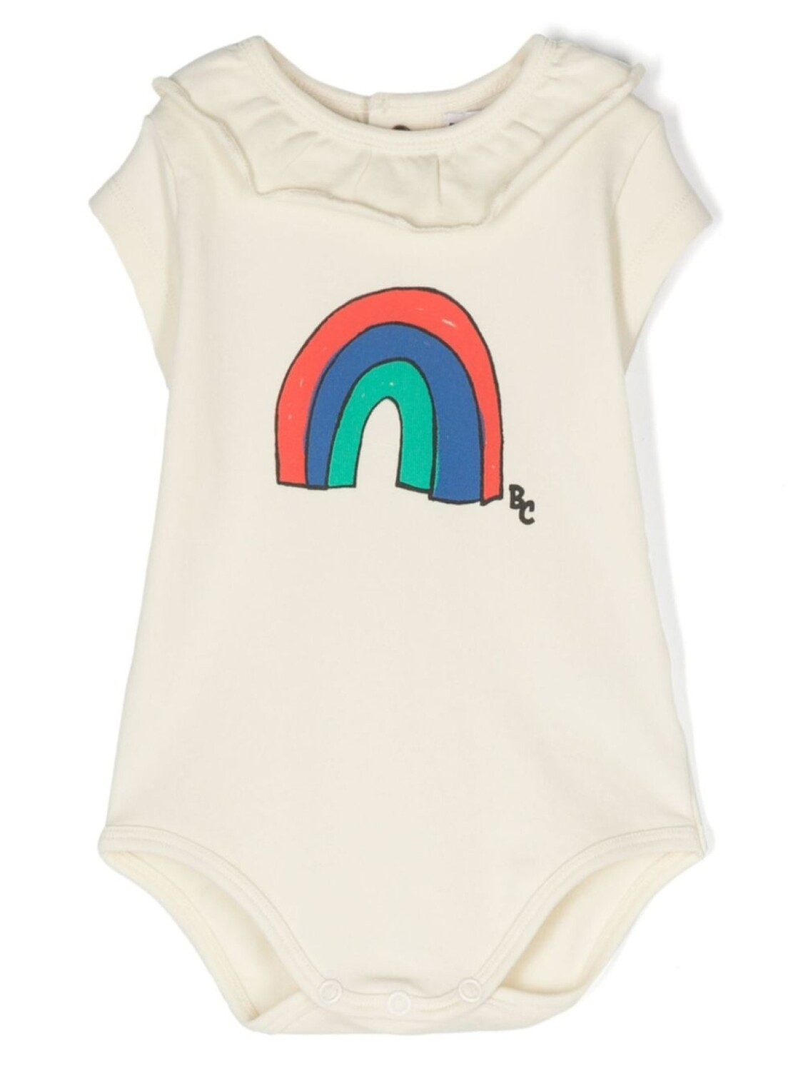 

Bobo Choses боди с принтом Rainbow, нейтральный цвет