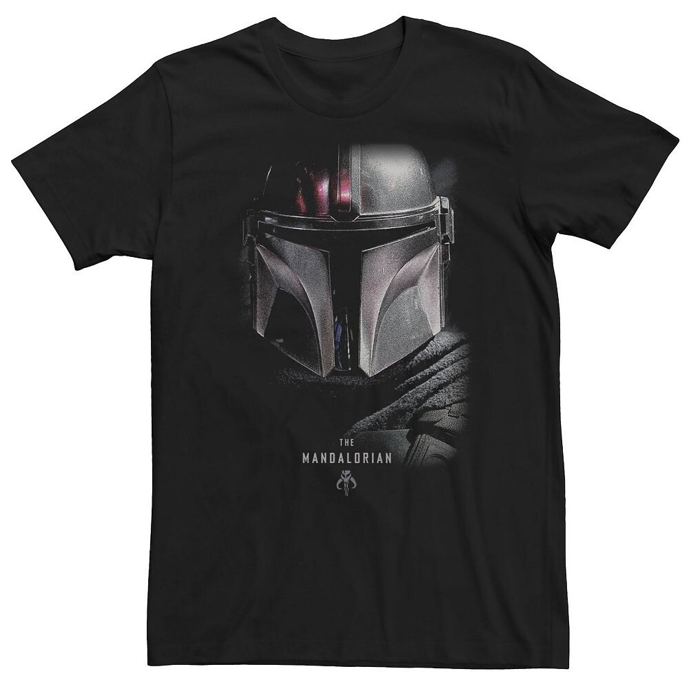 

Мужская футболка The Mandalorian Bounty Hunter Shadow Licensed Character, черный