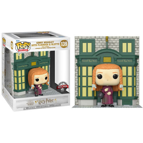 

Funko POP! Гарри Поттер, коллекционная фигурка, Джинни Уизли с Flourish & Blotts, 139 лет.