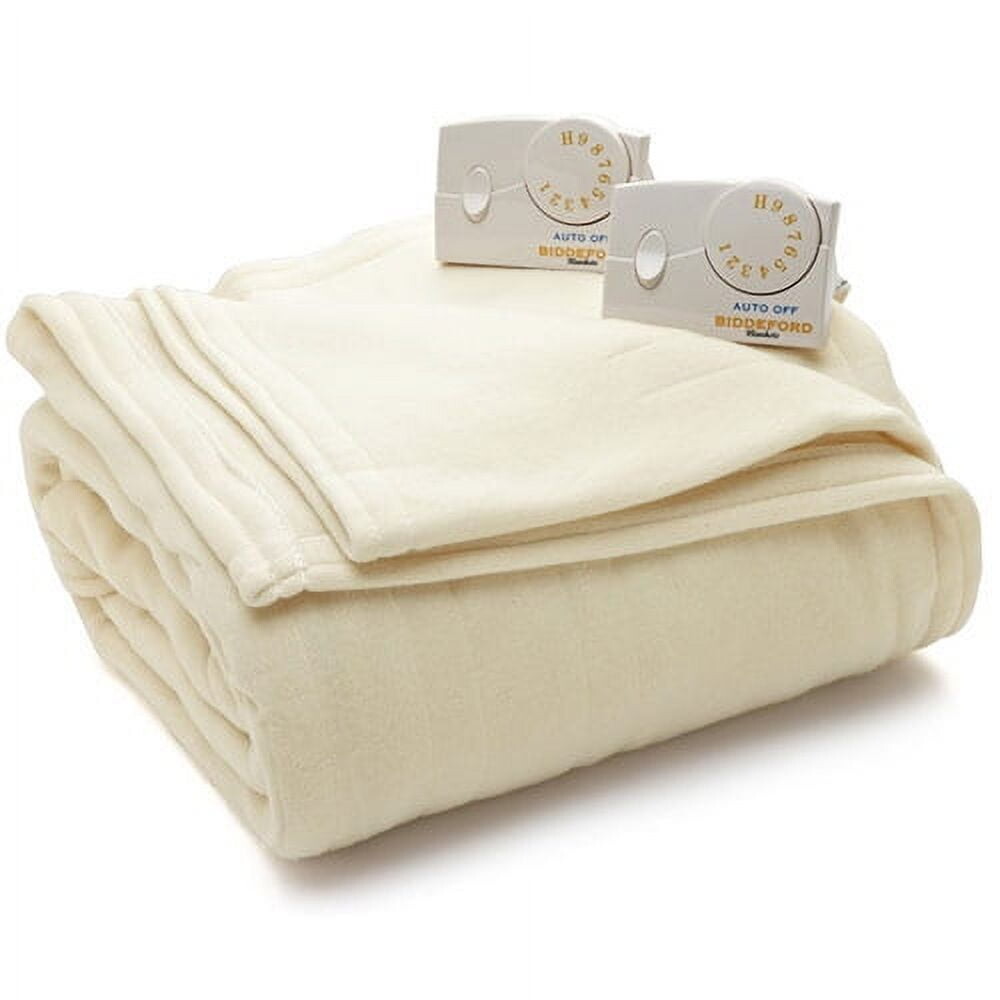 

Одеяло с подогревом Biddeford Blankets Comfort Knit, белый
