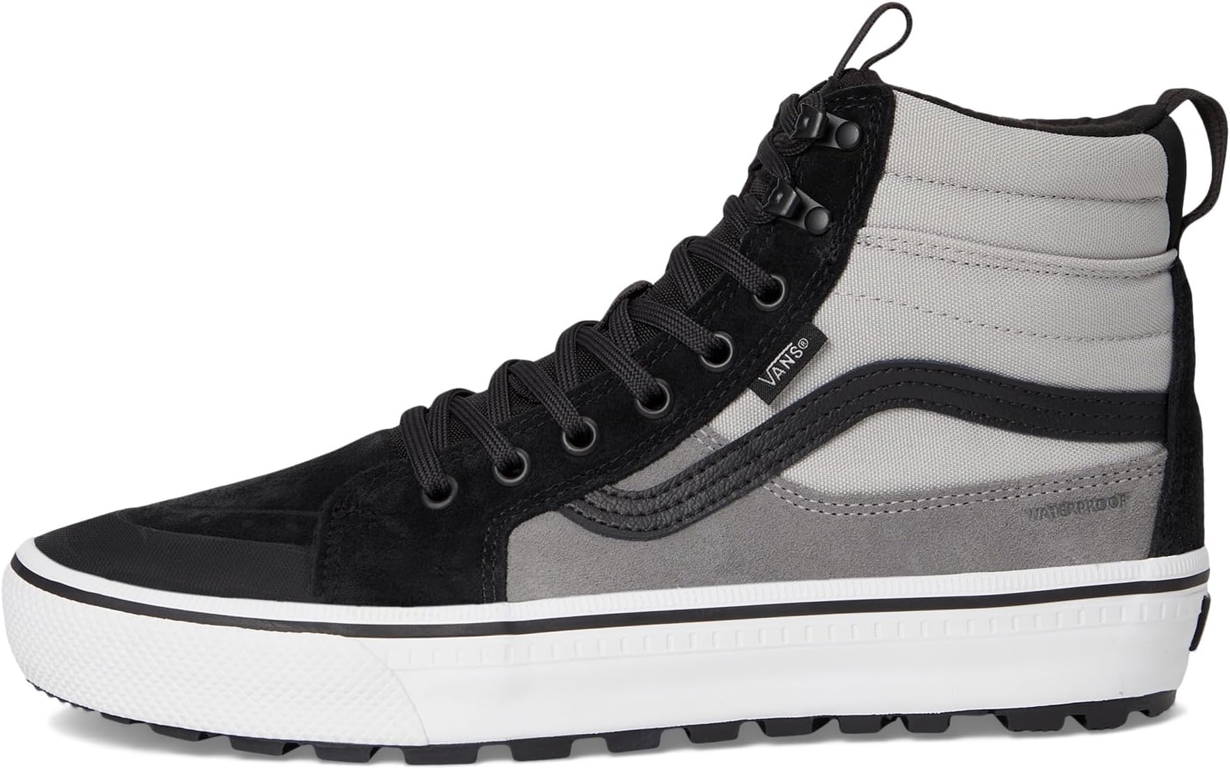 Кроссовки Vans Unisex U MTE SK8-Hi Waterproof Insulated, Gray/Black — фото 4