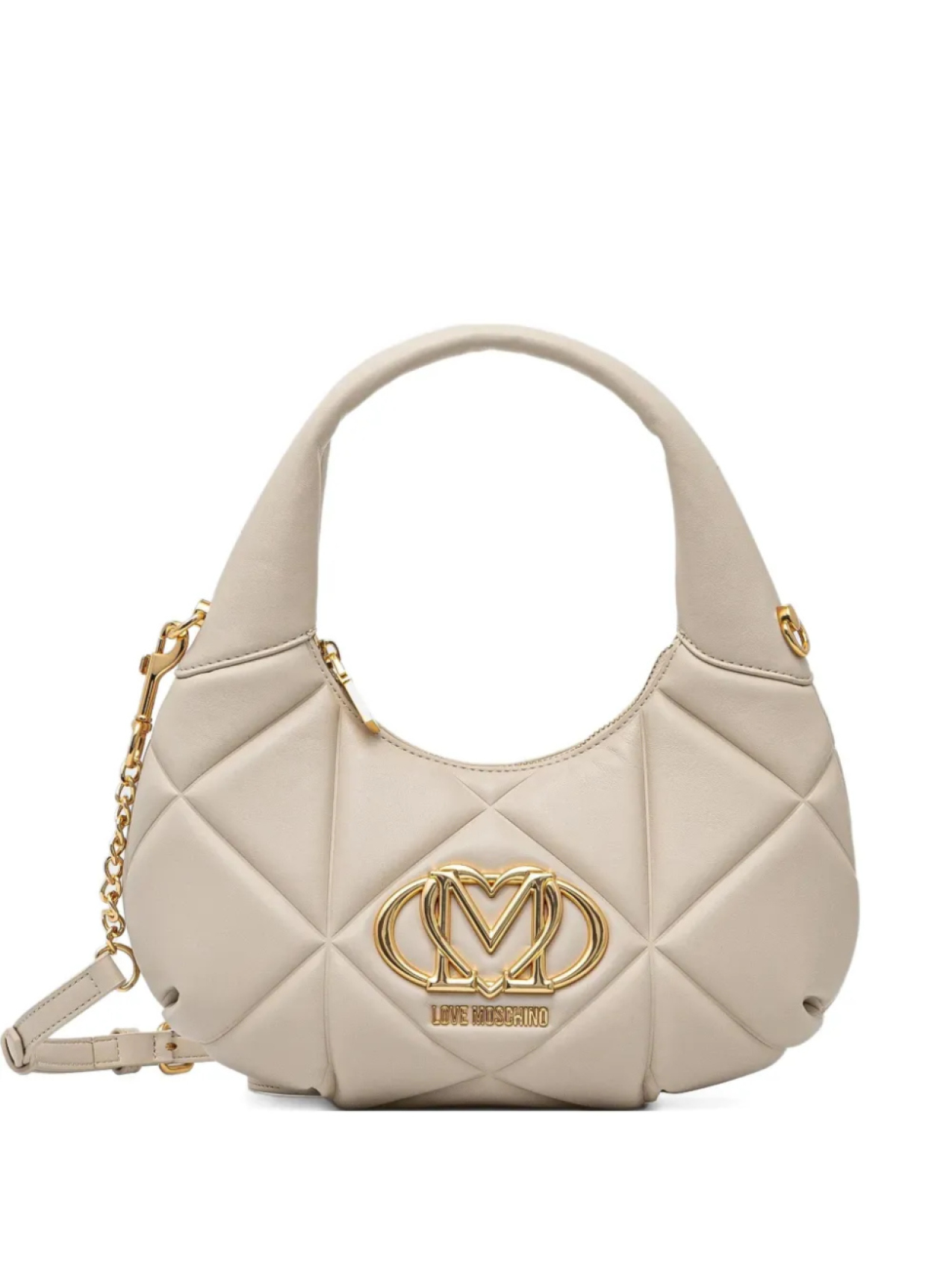 

Сумка-тоут с логотипом Love Moschino, нейтральный