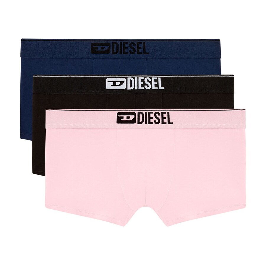 

Трусы DIESEL Boxer shorts, цвет navy/dusky pink/black