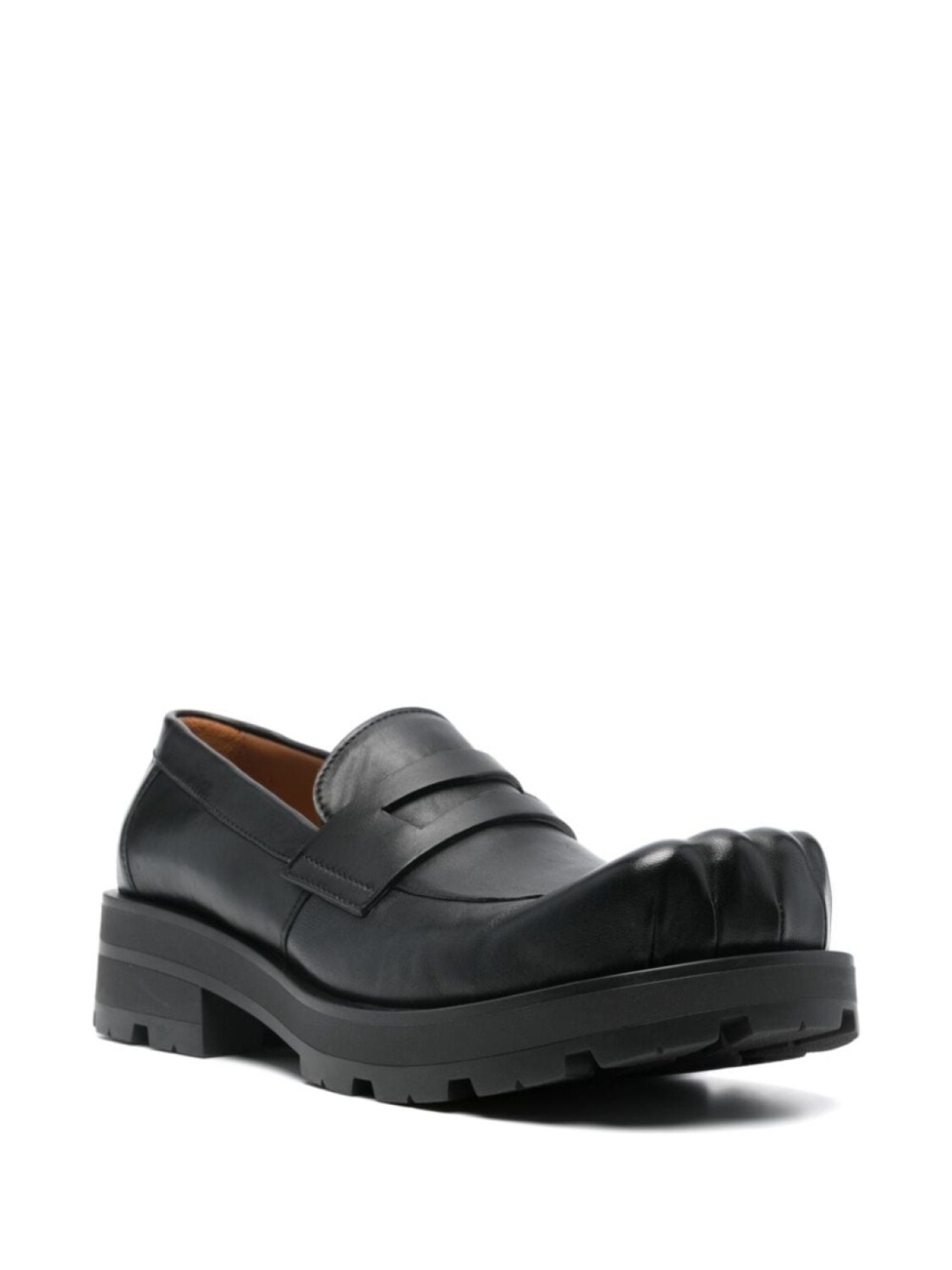 Charles Jeffrey Loverboy туфли-лоферы Sheathed Moggies со скульптурным носком, черный — фото 2