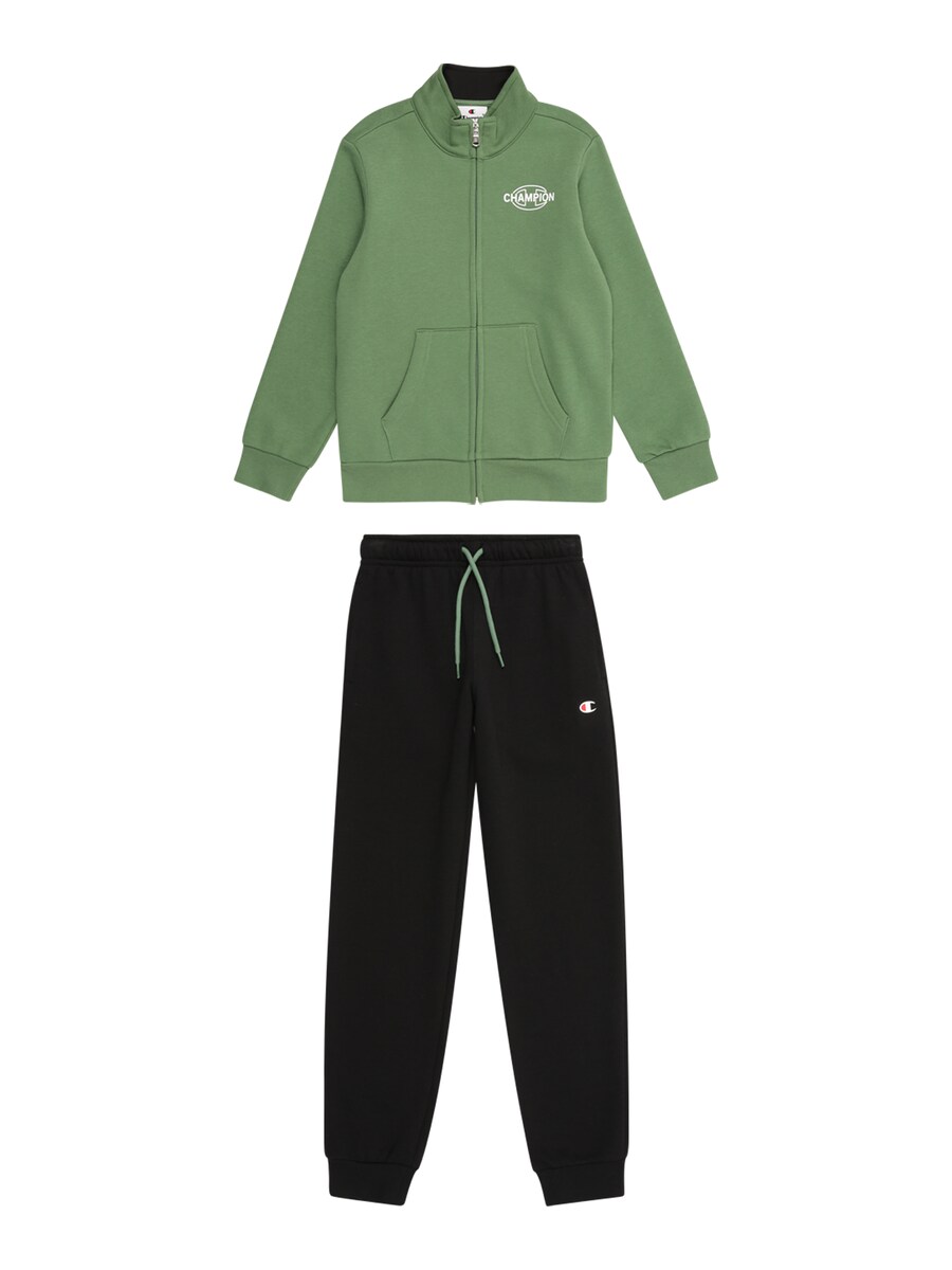 

Спортивный костюм Champion Authentic Athletic Apparel, зеленый/черный