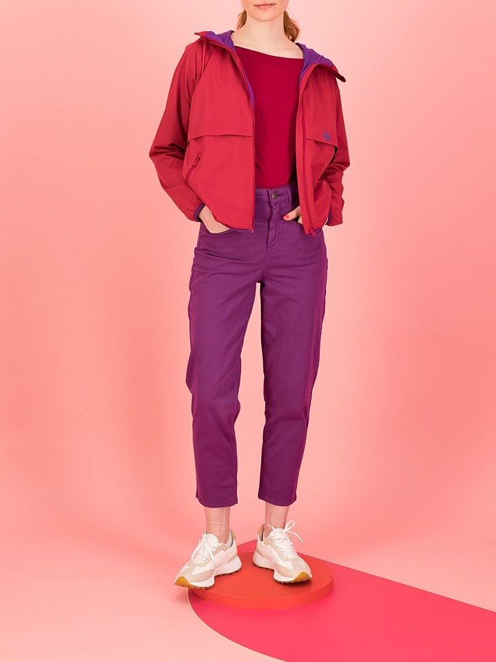 

Куртка софтшелл Blutsgeschwister Funktionsjacke Windbraut Short, красный