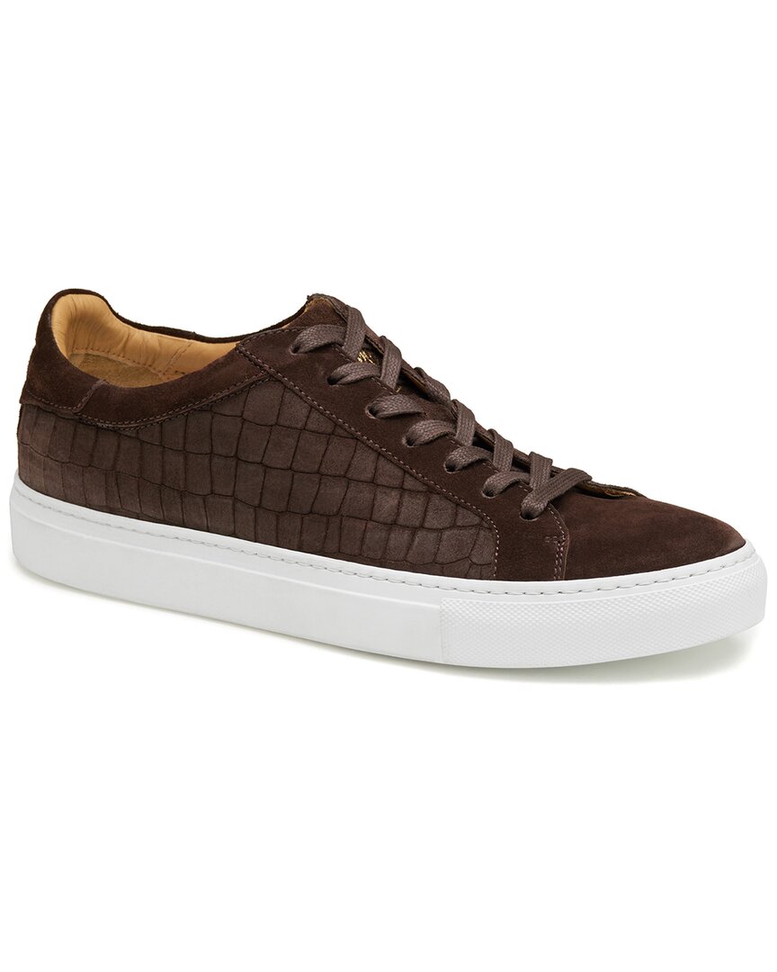 

Кроссовки Johnston & Murphy Jake Lace Toe из кожи, коричневый