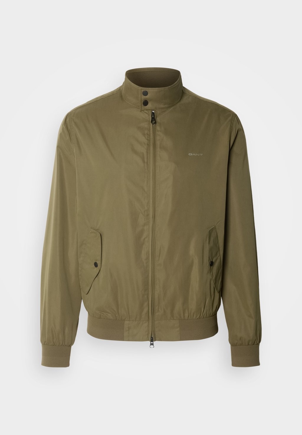 

Летняя куртка LIGHTWEIGHT HARRINGTON JACKET GANT, оливковый