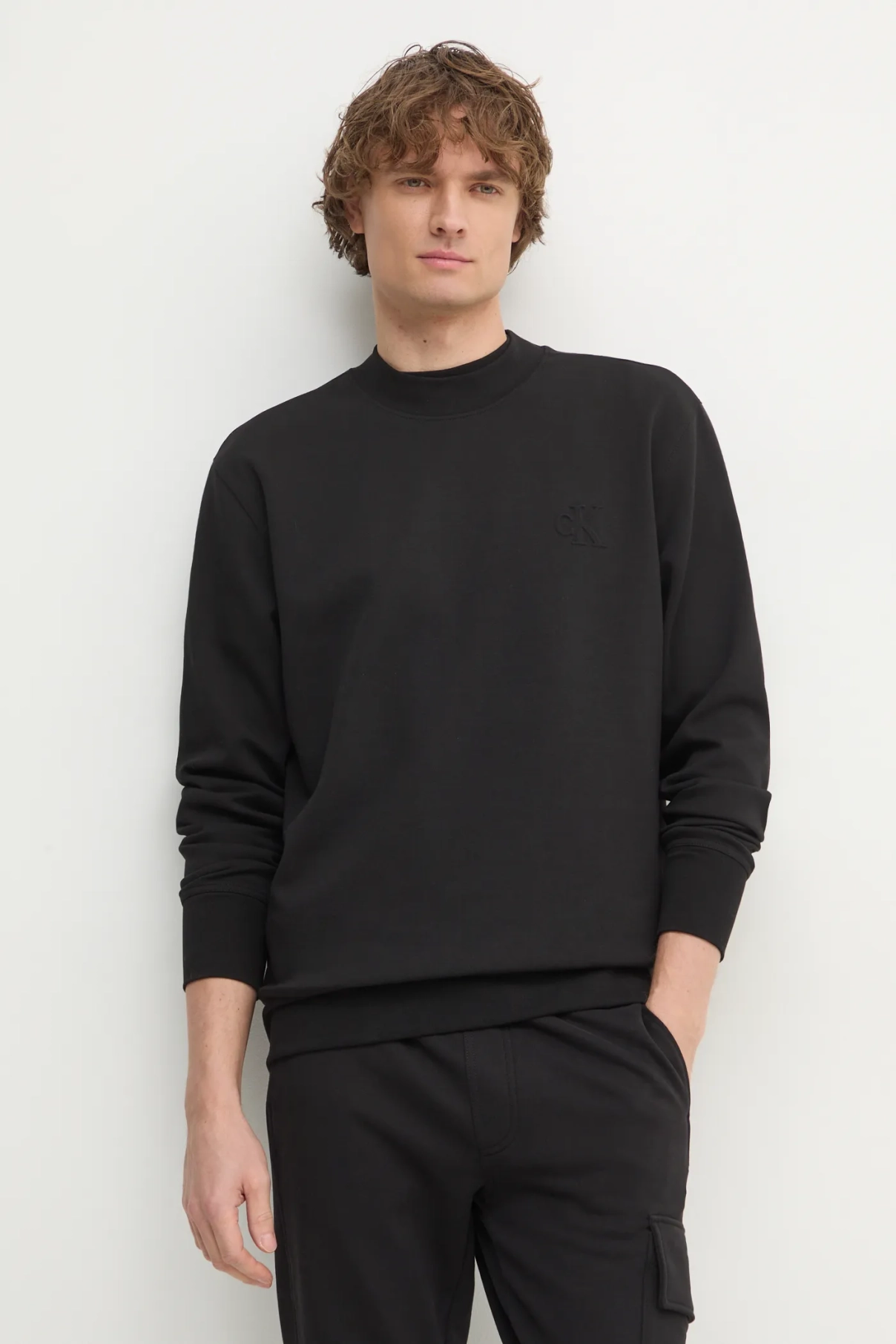 

Толстовка Calvin Klein Jeans, черный