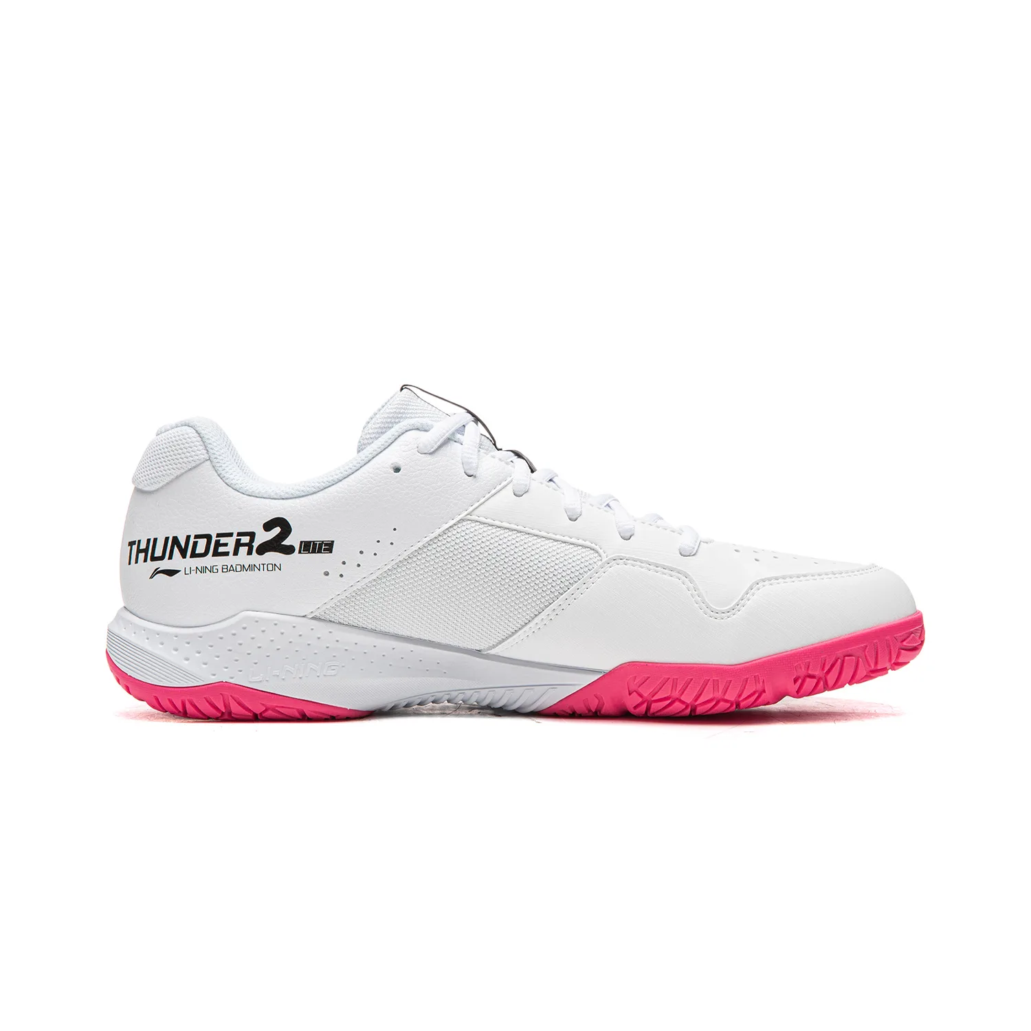 Кроссовки для бадминтона Li-Ning Breathable Low top Unisex, White Pink Socks (Random Color) — фото 4